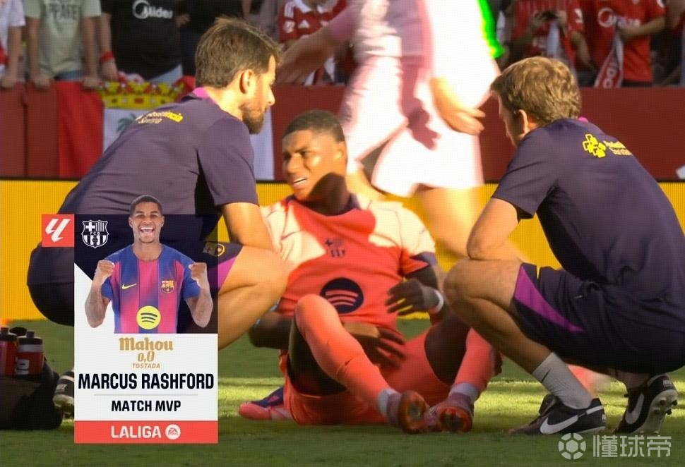 曼城完胜巴萨，拉什福德统治全场